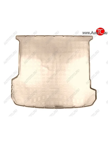 Коврик в багажник Norplast (5 мест) (Бежевый) Audi Q7 4M рестайлинг (2019-2022)