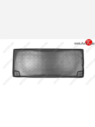 Коврик в багажник Norplast (разложенный 3 ряд) (Черный) BMW X7 G07 (2018-2022)