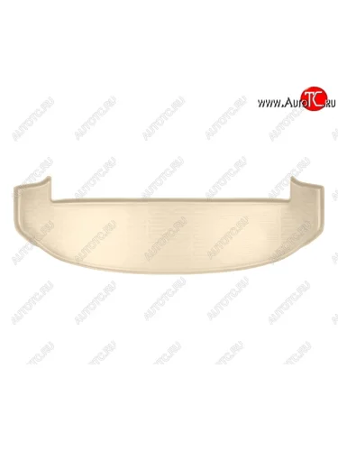 Коврик в багажник Norplast (разложенный 3 ряд) (Бежевый) Chery Tiggo 8 (T18) дорестайлинг (2018-2022)