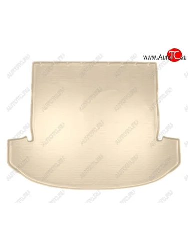 Коврик в багажник Norplast (cложенный 3 ряд) (Цвет: бежевый) Chery Tiggo 8 (T18) дорестайлинг (2018-2022)