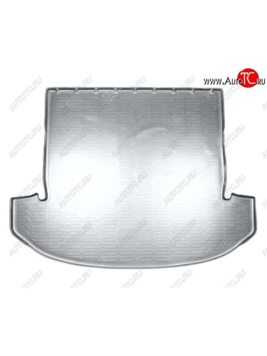 Коврик в багажник Norplast (cложенный 3 ряд) (Цвет: серый) Chery Tiggo 8 (T18) дорестайлинг (2018-2022)