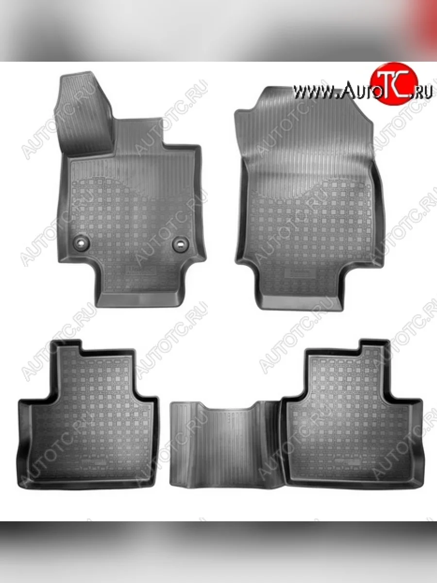 Коврики салонные (АКПП) Norplast Toyota RAV4 XA50 5 дв. дорестайлинг (2018-2025) (Черный)  в Керчи Республика Крым