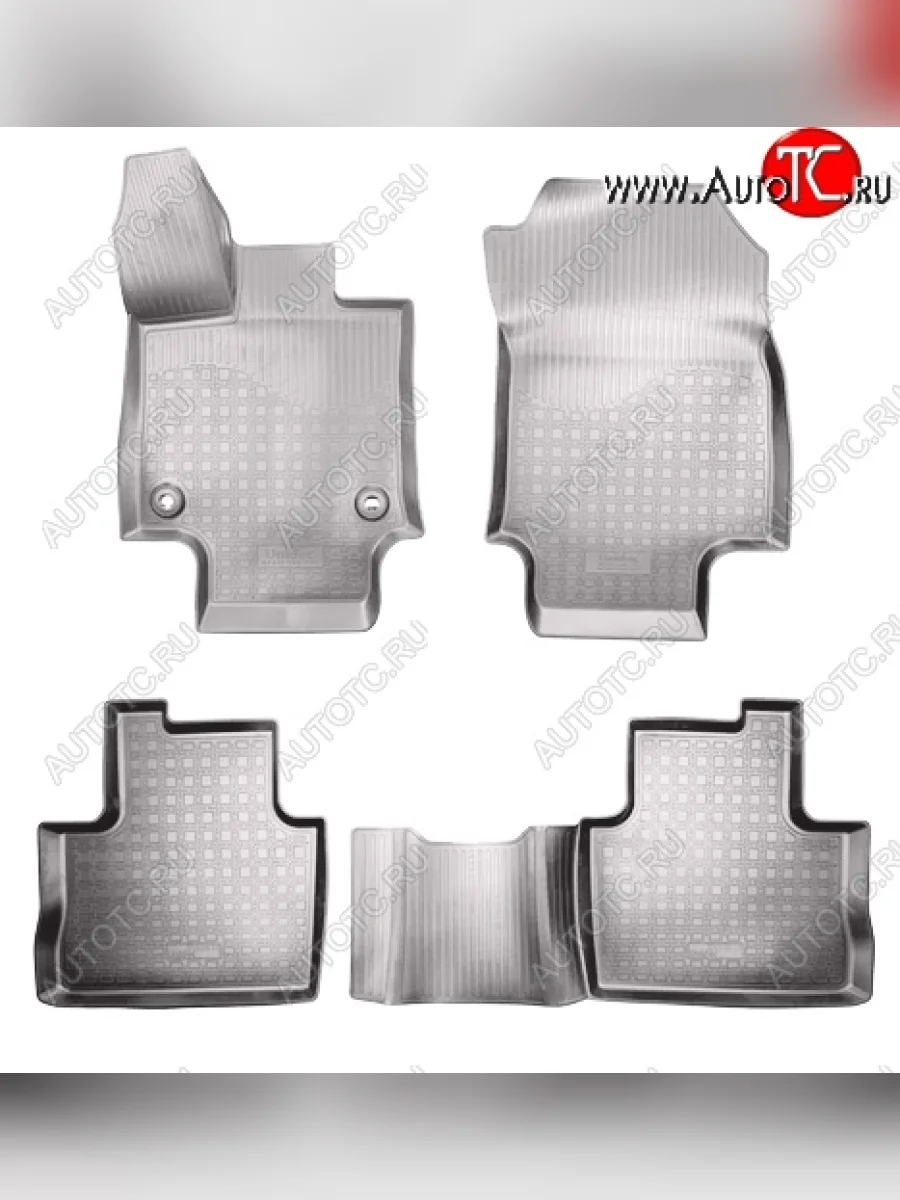 Коврики салонные (АКПП) Norplast Toyota RAV4 XA50 5 дв. дорестайлинг (2018-2025) (Серый)  в Керчи Республика Крым