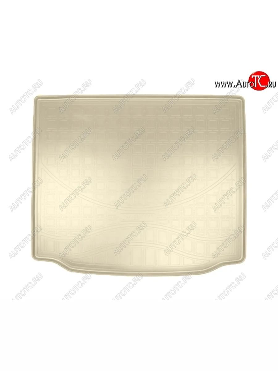 Коврик в багажник (комплектация без штатной докатки) Norplast BMW X3 G01 дорестайлинг (2017-2021) (Бежевый)  в Керчи Республика Крым