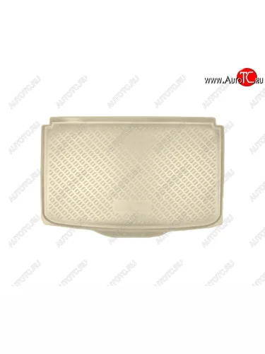 Коврик в багажник Norplast (Бежевый) Fiat 500L 300,350 рестайлинг (2018-2022)