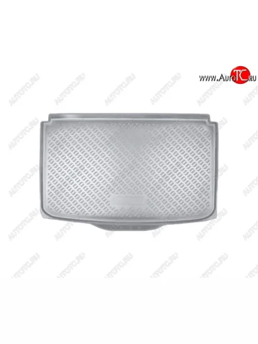 Коврик в багажник Fiat 500L (2012) (серый) (Серый) Fiat 500L 300,350 рестайлинг (2018-2022)