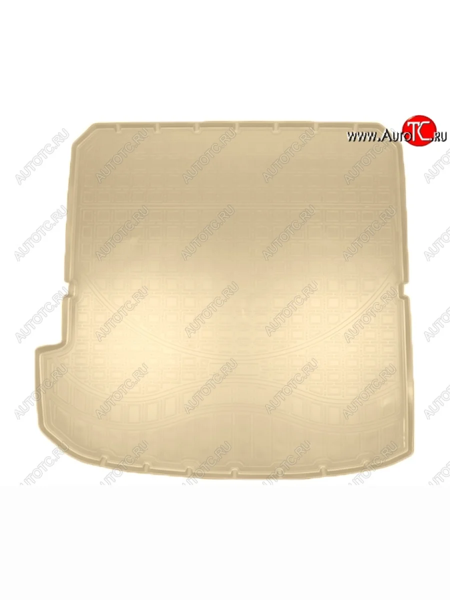 Коврик в багажник Norplast (сложенный 3 ряд) Chevrolet Traverse дорестайлинг (2017-2022) (Бежевый)  в Самаре Самарской области