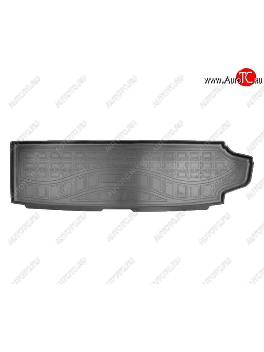 Коврик в багажник Norplast (разложенный 3 ряд) GAC GS8 (2016-2023) (Черный)  в Перми Пермском крае