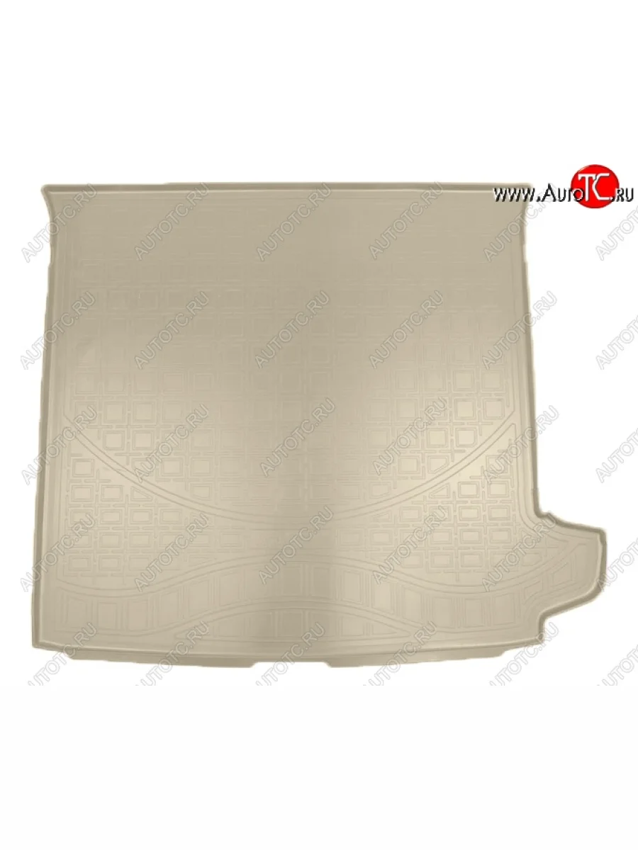 Коврик в багажник Norplast (сложенный 3 ряд) GAC GS8 (2016-2023) (Бежевый)  в Воронеже Воронежской области