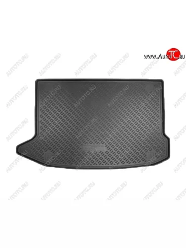 Коврик в багажник Norplast (Черный) Hyundai Kona  OS (2017-2021) дорестайлинг