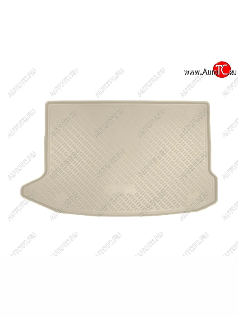 Коврик в багажник Norplast  Hyundai Kona (2017-2021) OS (Бежевый)  в Самаре Самарской области