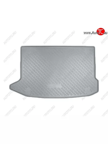 Коврик в багажник Norplast (Серый) Hyundai Kona  OS (2017-2021) дорестайлинг