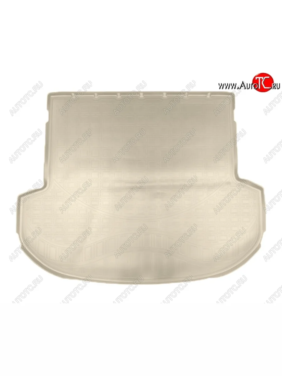 Коврик в багажник Norplast (5 мест) Hyundai Santa Fe TM рестайлинг (2020-2022) (Бежевый)  в Керчи Республика Крым