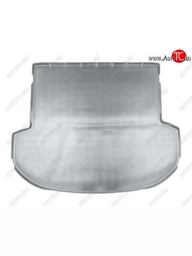 Коврик в багажник Norplast (5 мест) (Серый) Hyundai Santa Fe TM рестайлинг (2020-2022)