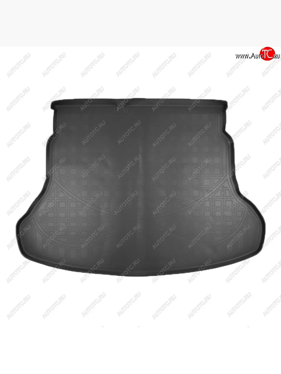 Коврик в багажник Norplast (с нескладывающимися задними сидениями) Hyundai Solaris HCR седан дорестайлинг (2017-2020) (Черный)  в Самаре Самарской области