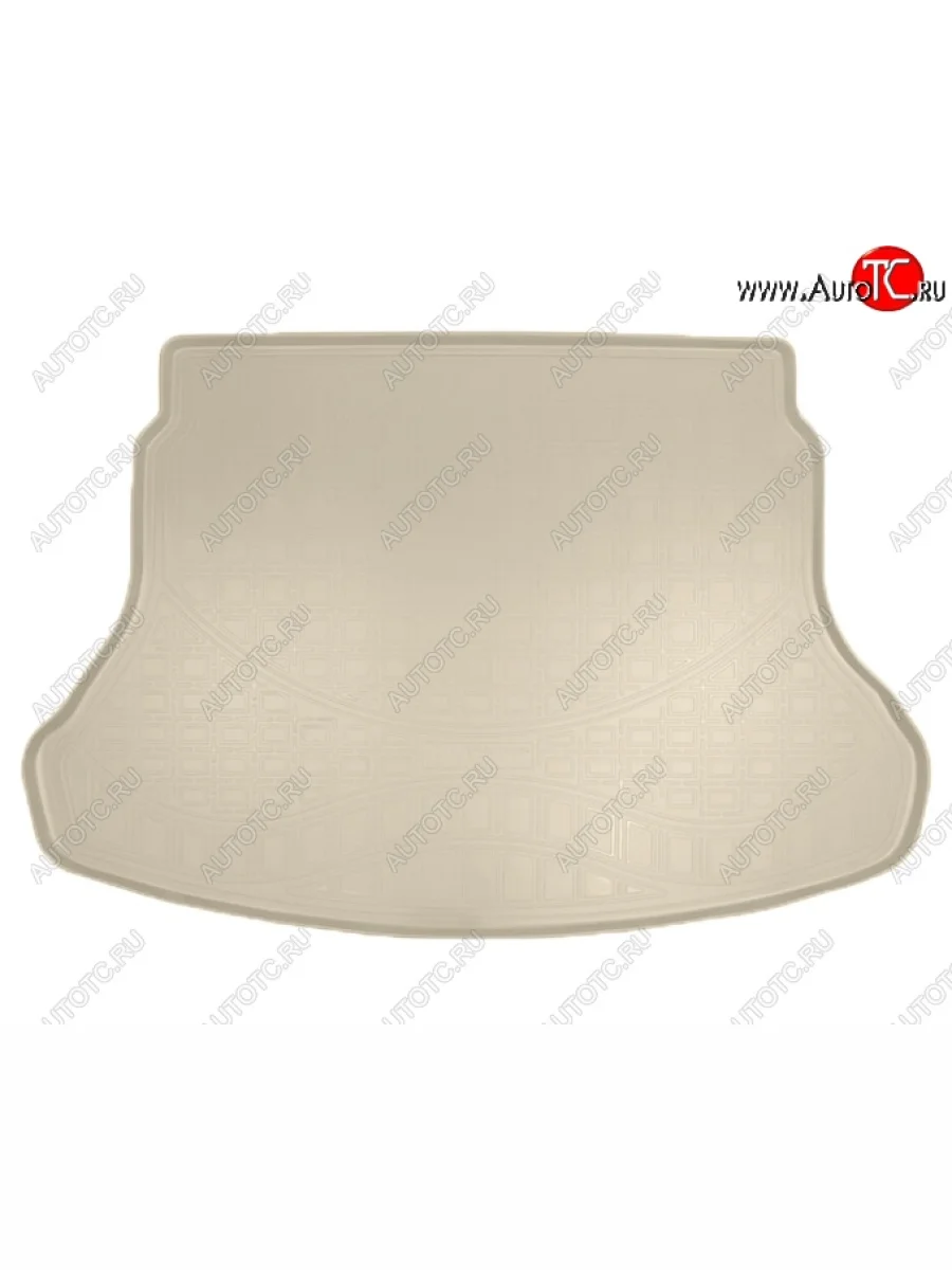 Коврик в багажник Norplast (с нескладывающимися задними сидениями)/ Hyundai Solaris HCR седан дорестайлинг (2017-2020) (Бежевый)  в Перми Пермском крае