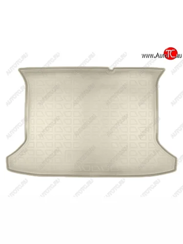 Коврик в багажник Norplast (Бежевый) JAC S3 дорестайлинг (2014-2023)