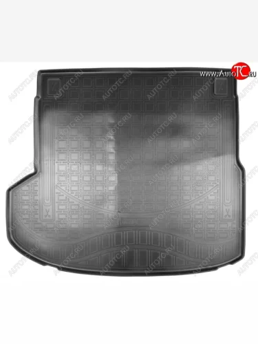 Коврик в багажник Norplast (с рельсами) (Черный) KIA ProCeed 3 CD универсал рестайлинг (2021-2025)