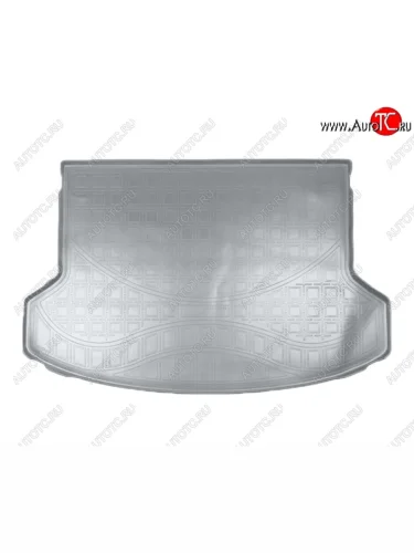 Коврик в багажник Norplast (без сабвуфера) (Серый) KIA Seltos SP2 дорестайлинг (2019-2022)