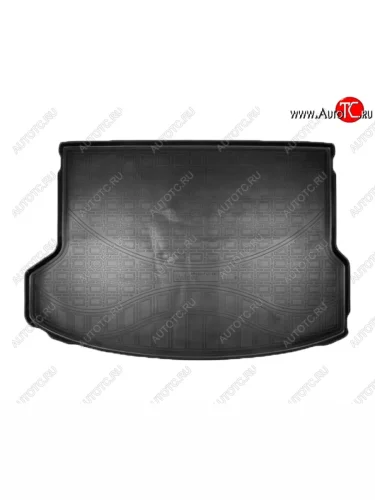 Коврик в багажник Norplast (с сабвуфером) (Черный) KIA Seltos SP2 дорестайлинг (2019-2022)