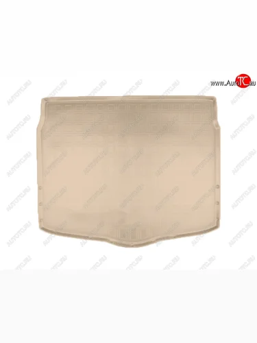 Коврик в багажник Norplast (Бежевый) Nissan Qashqai 2 J11 рестайлинг (2017-2022)