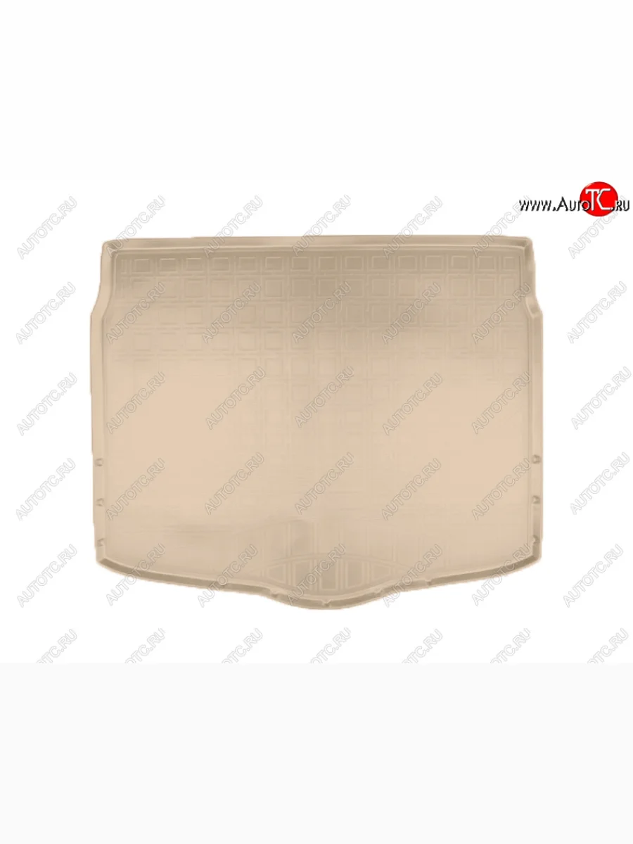 Коврик в багажник Norplast Nissan Qashqai 2 J11 рестайлинг (2017-2022) (Бежевый)  в Перми Пермском крае