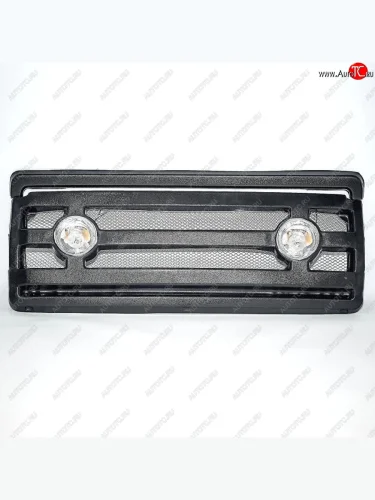 Решётка радиатора (с противотуманками) Autodemic (Текстурная поверхность) Лада ВАЗ 2107 (1982-2012)