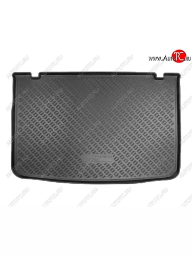 Коврик в багажник Norplast (Черный) Renault Clio BH98 дорестайлинг, хэтчбэк 5 дв. (2012-2016)