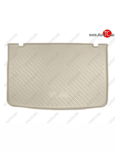 Коврик в багажник Norplast (бежевый) Renault Clio BH98 дорестайлинг, хэтчбэк 5 дв. (2012-2016)