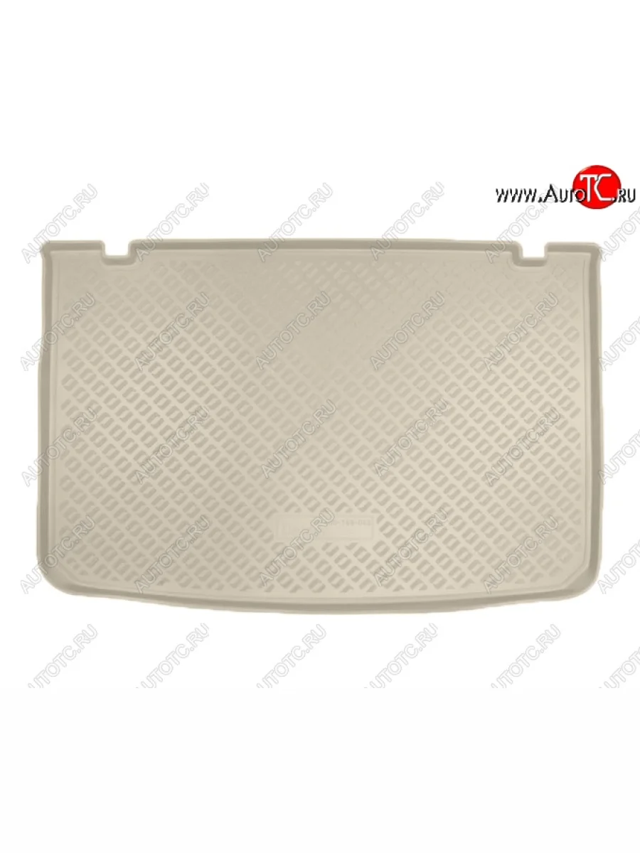 Коврик в багажник Norplast Renault Clio BH98 дорестайлинг, хэтчбэк 5 дв. (2012-2016) (бежевый)  в Самаре Самарской области