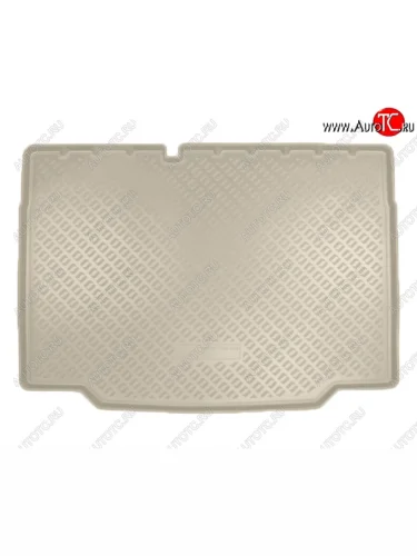 Коврик в багажник Norplast (Бежевый) Renault Clio BF дорестайлинг, хэтчбэк 5.дв. (2019-2025)