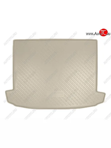 Коврик в багажник Norplast (Бежевый) Renault Clio KH98 дорестайлинг универсал (2012-2016)