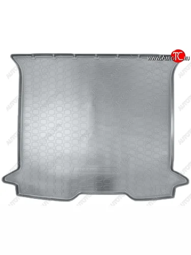 Коврик в багажник (пассажирский МiniVаn) Norplast (Серый) Renault Dokker (2012-2025)