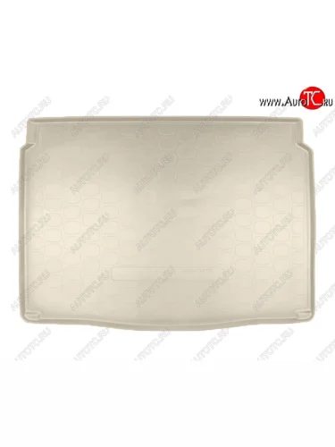 Коврик в багажник Norplast (Бежевый) Renault Megane хэтчбэк 5 дв.  дорестайлинг (2016-2025)