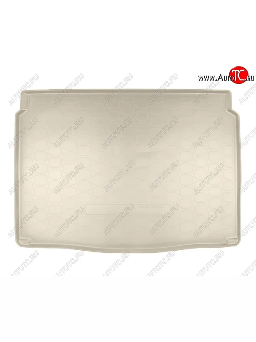 Коврик в багажник Norplast Renault Megane хэтчбэк 5 дв.  дорестайлинг (2016-2025) (Бежевый)  с доставкой в г. Керчь