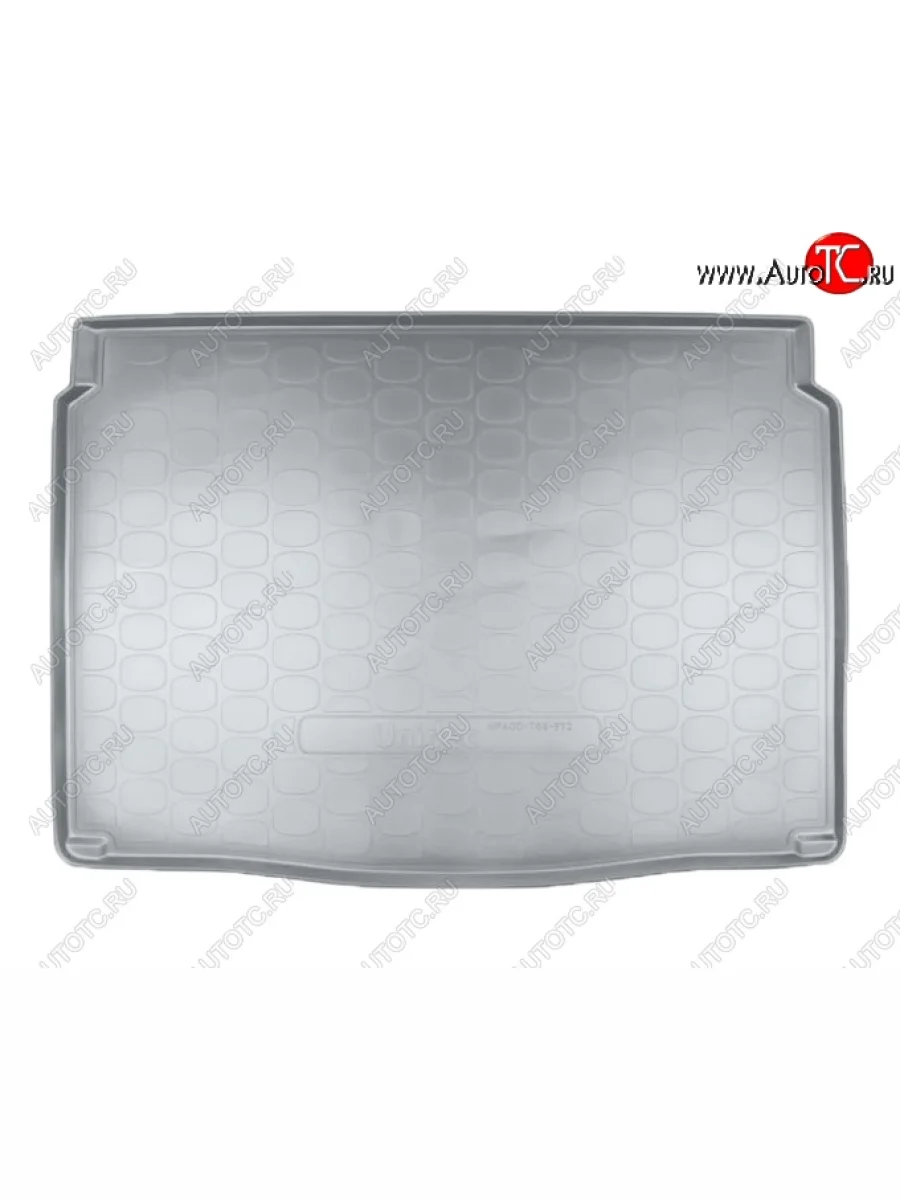 Коврик в багажник Norplast Renault Megane хэтчбэк 5 дв.  дорестайлинг (2016-2025) (Серый)  с доставкой в г. Керчь