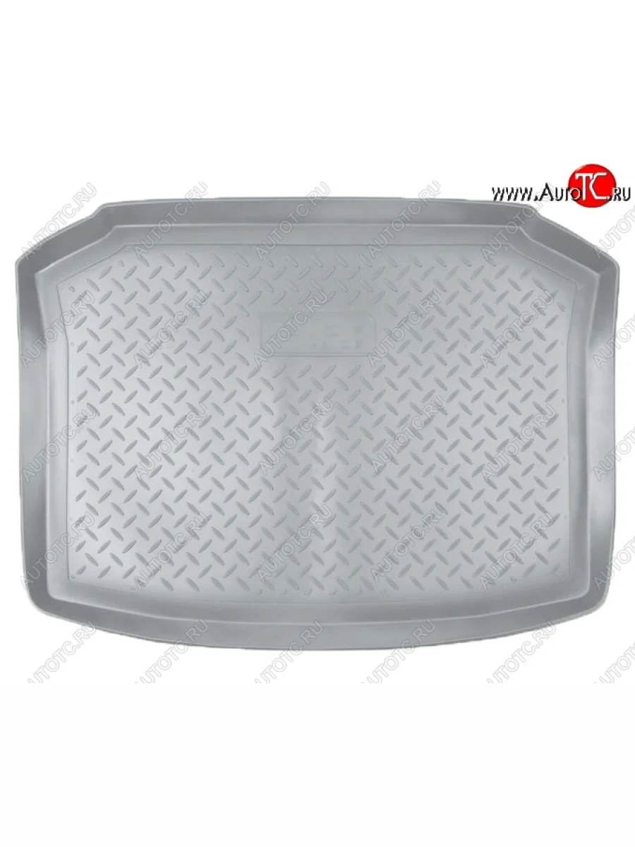 Коврик в багажник Norplast Seat Ibiza 6L хэтчбэк 3 дв. дорестайлинг (2002-2006) (Серый)  в Керчи Республика Крым