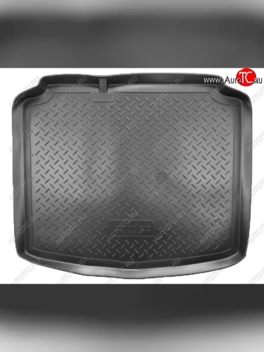 Коврик в багажник Norplast (Черный) Seat Leon 1P хэтчбэк 5 дв. дорестайлинг (2005-2009)