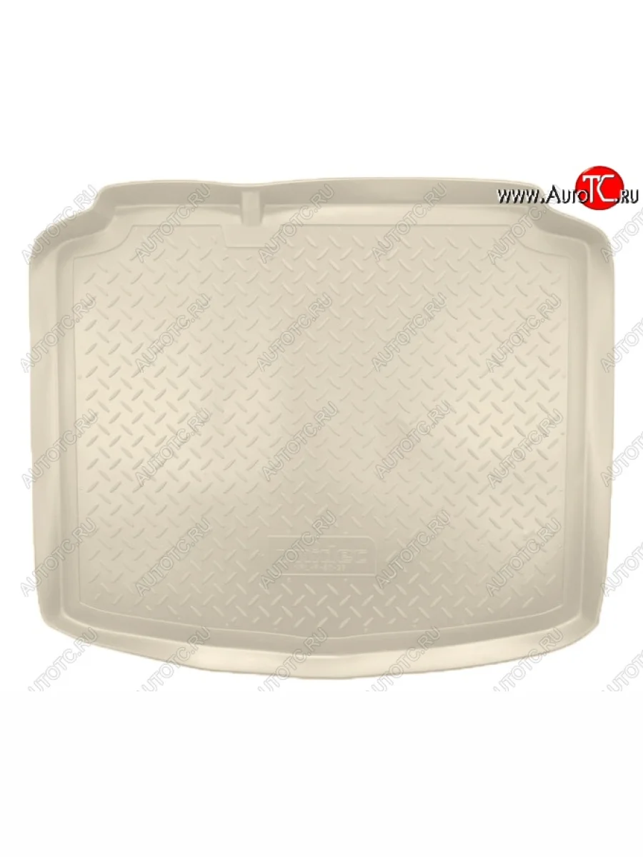 Коврик в багажник Norplast Seat Leon 1P хэтчбэк 5 дв. дорестайлинг (2005-2009) (бежевый)  в Самаре Самарской области
