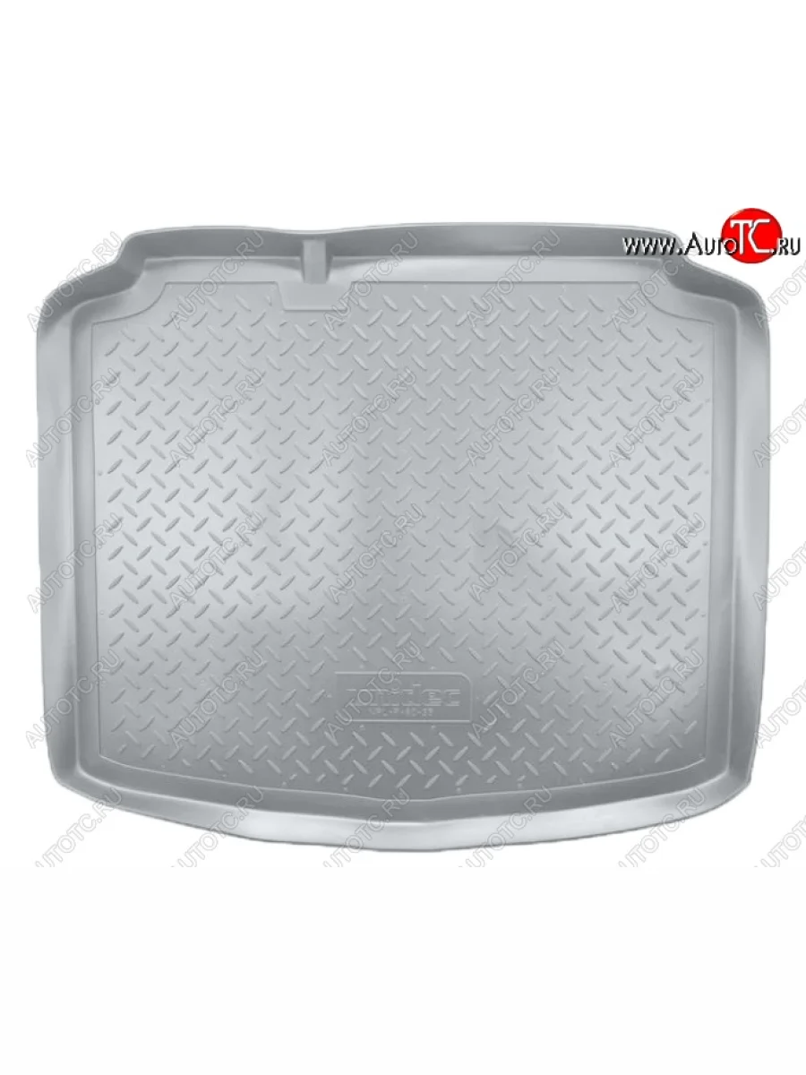 Коврик в багажник Norplast Seat Leon 1P хэтчбэк 5 дв. дорестайлинг (2005-2009) (Серый)  в Керчи Республика Крым