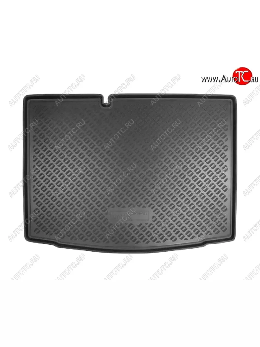 Коврик в багажник Norplast Skoda Fabia Mk3 хэтчбэк дорестайлинг (2014-2018) (Черный)  в Перми Пермском крае