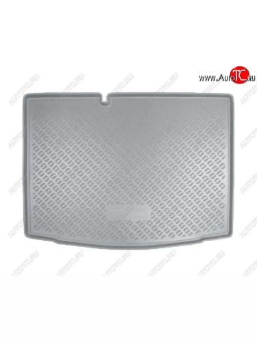 Коврик в багажник Norplast (Серый) Skoda Fabia Mk3 хэтчбэк дорестайлинг (2014-2018)