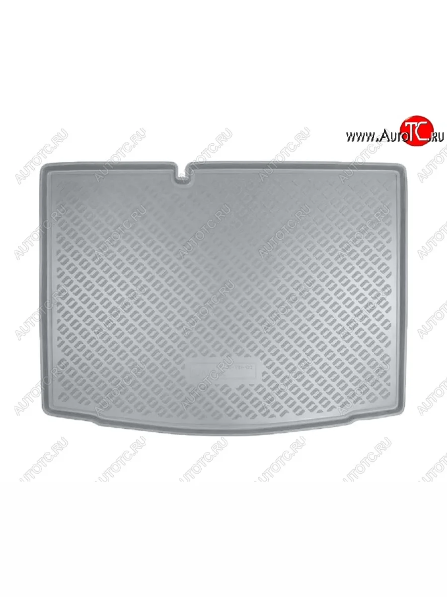 Коврик в багажник Norplast Skoda Fabia Mk3 хэтчбэк дорестайлинг (2014-2018) (Серый)  в Перми Пермском крае