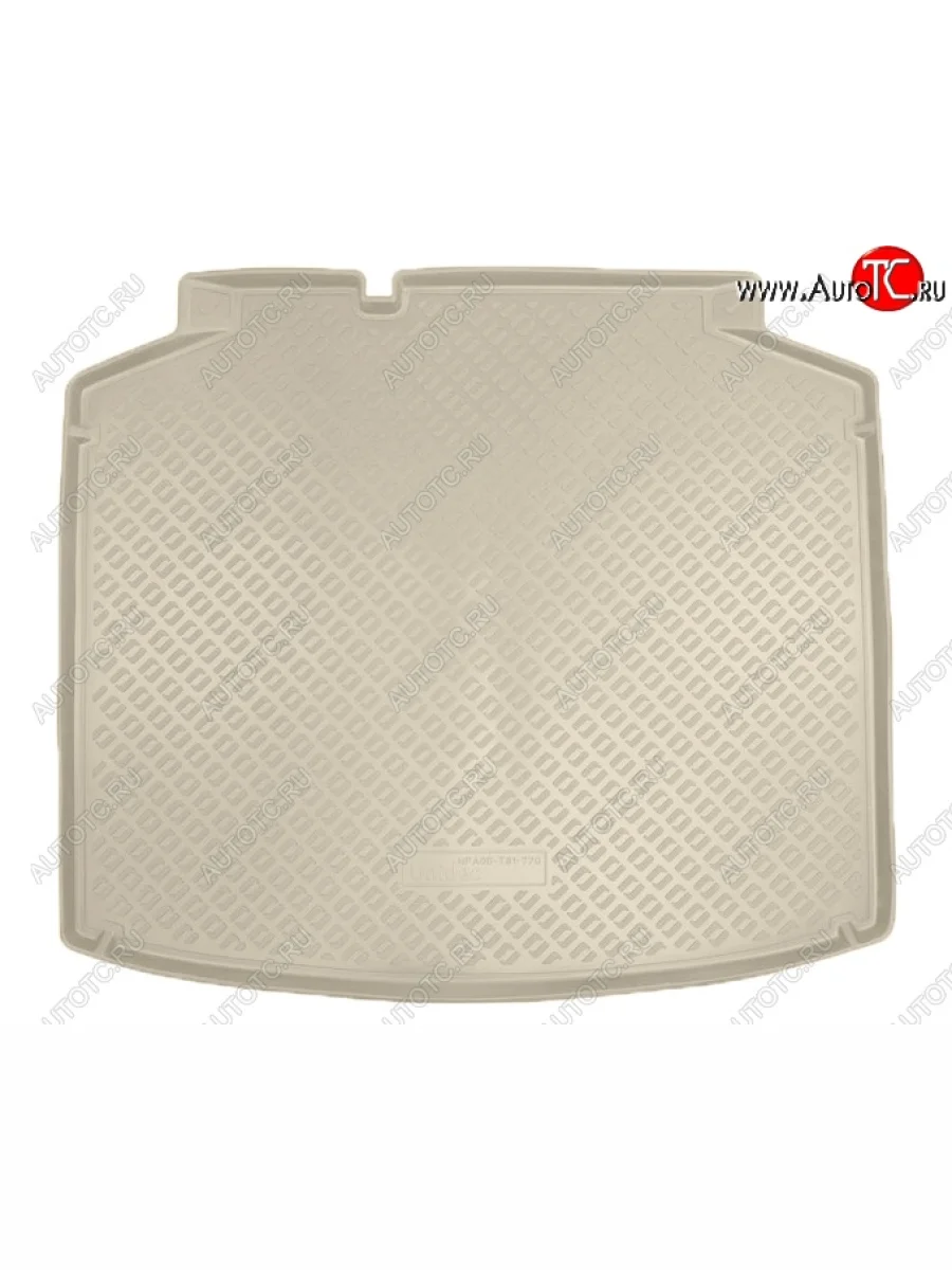 Коврик в багажник Norplast Skoda Scala (2019-2025) (Бежевый)  в Перми Пермском крае