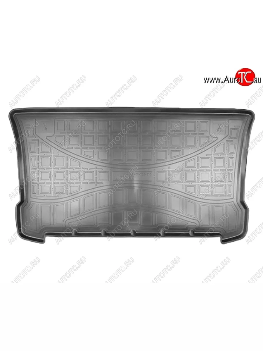 Коврик в багажник Norplast Smart Fortwo C453 хэтчбэк 3 дв. рестайлинг (2014-2025) (Черный)  в Воронеже Воронежской области
