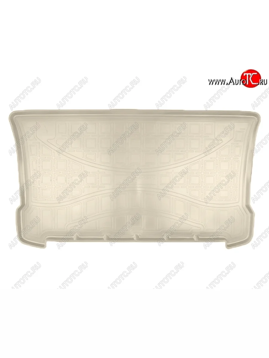 Коврик в багажник Norplast Smart Fortwo C453 хэтчбэк 3 дв. рестайлинг (2014-2025) (Бежевый)  с доставкой в г. Пермь
