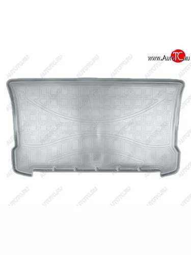 Коврик в багажник Norplast (Серый) Smart Fortwo C453 хэтчбэк 3 дв. рестайлинг (2014-2025)