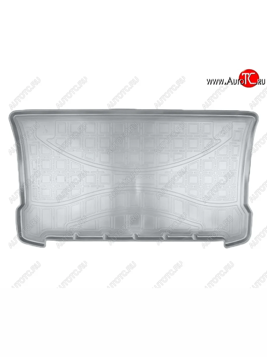 Коврик в багажник Norplast Smart Fortwo C453 хэтчбэк 3 дв. рестайлинг (2014-2025) (Серый)  с доставкой в г. Пермь