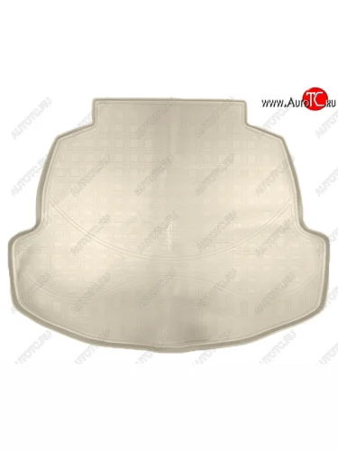 Коврик в багажник Norplast (Бежевый) Toyota Corolla E210 седан дорестайлинг (2018-2022)