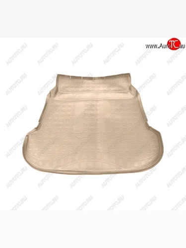 Коврик в багажник Norplast (сложенный 3 ряд) (Бежевый) Toyota Fortuner AN160 рестайлинг (2020-2025)